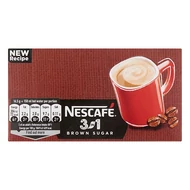 Kávé instant NESCAFE 3in1 barna cukorral dobozos 28x16,5 g Kávé instant NESCAFE 3in1 barna cukorral dobozos 28x16,5 g
