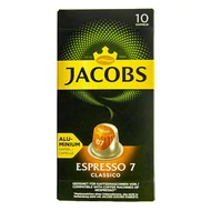 Kávékapszula JACOBS Nespresso Espresso 7 Classico 52 g 10 darab/doboz Kávékapszula JACOBS Nespresso Espresso 7 Classico 52 g 10 darab/doboz