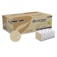 Kéztörlő hajtogatott LUCART EcoNat V2 21x21 cm 190 lap  barna 2 rétegű 20 csomag/karton Kéztörlő hajtogatott LUCART EcoNat V2 21x21 cm 190 lap  barna 2 rétegű 20 csomag/karton