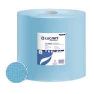 Kéztörlő tekercses ipari LUCART Skytech XL 37 cm 360m átmérő 1000 lap kék 3 rétegű Kéztörlő tekercses ipari LUCART Skytech XL 37 cm 360m átmérő 1000 lap kék 3 rétegű