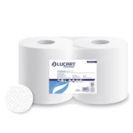 Kéztörlő tekercses ipari LUCART Strong 675CF 25 cm átmérő 675 lap fehér 2 rétegű 852343J Kéztörlő tekercses ipari LUCART Strong 675CF 25 cm átmérő 675 lap fehér 2 rétegű 852343J