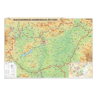 Könyökalátét STIEFEL A/3 Magyarország domborzata Könyökalátét STIEFEL A/3 Magyarország domborzata