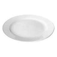 Lapostányér törhetetlen műanyag fehér Lapostányér törhetetlen műanyag fehér