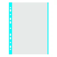 Lefűzhető genotherm DONAU A/4 40 mikron víztiszta kék szélű 100 darabos Lefűzhető genotherm DONAU A/4 40 mikron víztiszta kék szélű 100 darabos