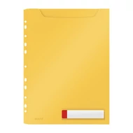 Lefűzhető genotherm LEITZ Cosy Privacy Jumbo A/4 200 mikron melegsárga 3 darabos Lefűzhető genotherm LEITZ Cosy Privacy Jumbo A/4 200 mikron melegsárga 3 darabos