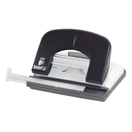 Lyukasztó BOXER P1 2 lyukú fém 15 lap fekete Lyukasztó BOXER P1 2 lyukú fém 15 lap fekete