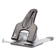 Lyukasztó BOXER P3 2 lyukú fém 45 lap fekete Lyukasztó BOXER P3 2 lyukú fém 45 lap fekete