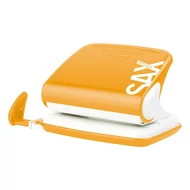 Lyukasztó SAX 318 Design 2 lyukú fém 20 lap narancssárga Lyukasztó SAX 318 Design 2 lyukú fém 20 lap narancssárga