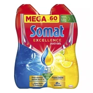 Mosogatógép gél SOMAT Gel Excelence duo lemon 2 x 540 ml Mosogatógép gél SOMAT Gel Excelence duo lemon 2 x 540 ml
