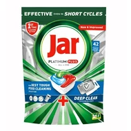 Mosogatógép tabletta JAR Platinum Plus Deep Clean Blue 42 darab/doboz Mosogatógép tabletta JAR Platinum Plus Deep Clean Blue 42 darab/doboz