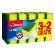 Mosogatószivacs VILEDA Style Tip Top 3+2 darabos Mosogatószivacs VILEDA Style Tip Top 3+2 darabos