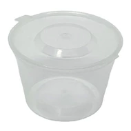 Műanyag egybefedeles szószos doboz PP 100ml 50 darabos