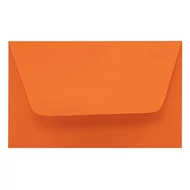 Névjegyboríték színes KASKAD enyvezett 70x105mm 48 narancs 50 darabos