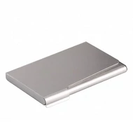 Névjegytartó tárca DURABLE fém 20 darabos ezüst