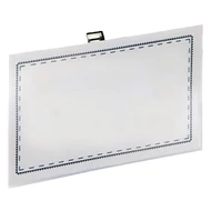 Névjegykitűző tűs csiptetős YANDA 54x90mm kemény 50 darabos Névjegykitűző tűs csiptetős YANDA 54x90mm kemény 50 darabos