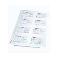 Névjegytartó ESSELTE lefűzhető A/4 8 darabos (16 férőhelyes)