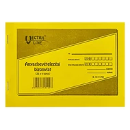 Nyomtatvány anyag bevételezési bizonylat VECTRALINE 25x4 8 tételes Nyomtatvány anyag bevételezési bizonylat VECTRALINE 25x4 8 tételes