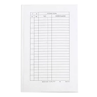 Nyomtatvány bérfizetési boríték fehér Nyomtatvány bérfizetési boríték fehér