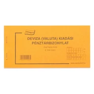 Nyomtatvány deviza kiadási bizonylat 25x2 Nyomtatvány deviza kiadási bizonylat 25x2