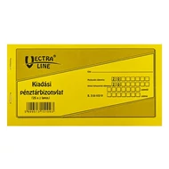 Nyomtatvány kiadási pénztárbizonylat VECTRALINE fekvő 25x2 lapos