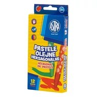 Olajpasztell ASTRA hatszögletű 12 színű Olajpasztell ASTRA hatszögletű 12 színű