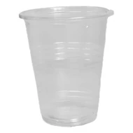 Pohár eldobható műanyag PP 1 dl átlátszó 100 darabos