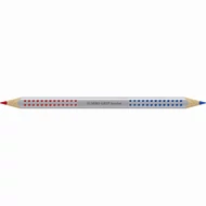 Postairón FABER-CASTELL Jumbo Grip háromszögletű piros-kék Postairón FABER-CASTELL Jumbo Grip háromszögletű piros-kék