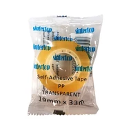 Ragasztószalag SINTERTOP 22007 19mmx33y átlátszó  darabonként csomagolva Ragasztószalag SINTERTOP 22007 19mmx33y átlátszó  darabonként csomagolva