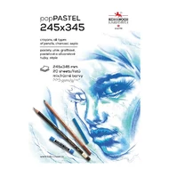 Rajztömb KOH-I-NOOR 9920 245x345 mm 20 lapos pasztell színes Rajztömb KOH-I-NOOR 9920 245x345 mm 20 lapos pasztell színes