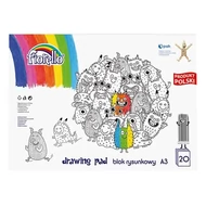 Rajztömb FIORELLO A/3 80 g 20 ív/tömb Rajztömb FIORELLO A/3 80 g 20 ív/tömb