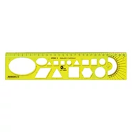 Sablon vonalzó OPTIMA fluor 30cm Sablon vonalzó OPTIMA fluor 30cm