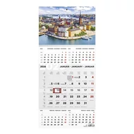 Speditőr naptár TOPTIMER T076 1 tömbös 5 havi Város 2026.