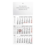 Speditőr naptár TOPTIMER T078 1 tömbös 3 havi üres fejrész 2026.