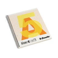 Spirálfüzet kockás ESSELTE A/5 70 lapos perforált lyukasztott Spirálfüzet kockás ESSELTE A/5 70 lapos perforált lyukasztott