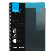 Spirálfüzet vonalas STREET Pad A/5 80 lapos kék
