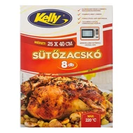 Sütőfólia KELLY csirkés 25x38 cm 8 darabos Sütőfólia KELLY csirkés 25x38 cm 8 darabos