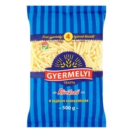 Száraztészta rövidcső GYERMELYI 4 tojásos 500 g