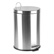 Szemetes pedálos kivehető műanyag vödörrel fém 20l