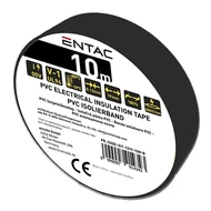 Szigetelőszalag ENTAC 19mmx10m fekete Szigetelőszalag ENTAC 19mmx10m fekete
