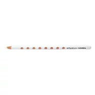 Színes ceruza LYRA Groove Slim háromszögletű vékony fehér