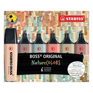 Szövegkiemelő STABILO Boss NatureColors 6 darabos