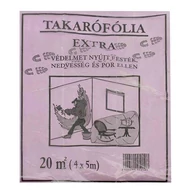 Takarófólia lépésálló extra 4x5 m 20nm Takarófólia lépésálló extra 4x5 m 20nm
