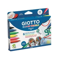 Textilmarker GIOTTO 6 darabos Textilmarker GIOTTO 6 darabos