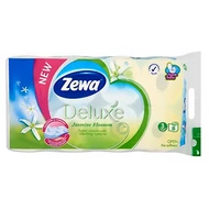 Toalettpapír ZEWA Deluxe 3 rétegű 8 tekercses Jasmine Toalettpapír ZEWA Deluxe 3 rétegű 8 tekercses Jasmine