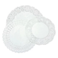 Tortacsipke kerek eldobható papír 320mm 100 darabos