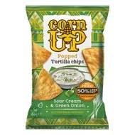 Tortilla chips CORN UP hagymás tejfölös 60 g Tortilla chips CORN UP hagymás tejfölös 60 g