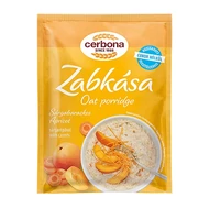 Zabkása CERBONA sárgabarackkal hozzáadott cukor nélkül 50 g Zabkása CERBONA sárgabarackkal hozzáadott cukor nélkül 50 g