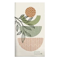 Zsebnaptár LIZZY CARD fekvő keménytáblás Abstract 2026.