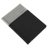 Zsebnaptár REALSYSTEM Lux B/6 álló fehér lapos grafit 2026.