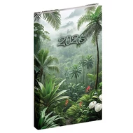 Zsebnaptár REALSYSTEM Picture álló fehér lapos Tropical 2026.